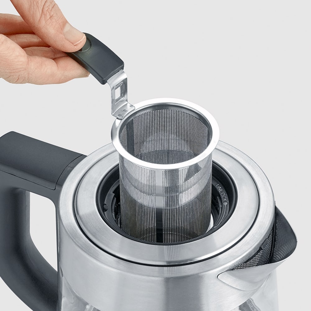 Fierbator electric cu infuzor pentru ceai, Severin – S3473, inox