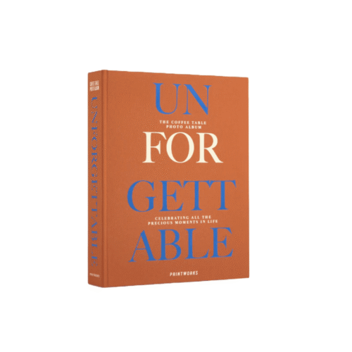 Album foto 60 poze 10 x 15 cm,Printworks, Unforgettable, portocaliu