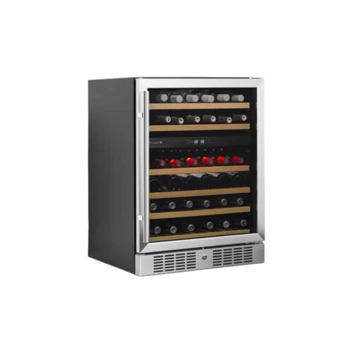 Racitor de vinuri Dual Zone, 46 sticle, TEFCOLD, TFW200-2S, inox
