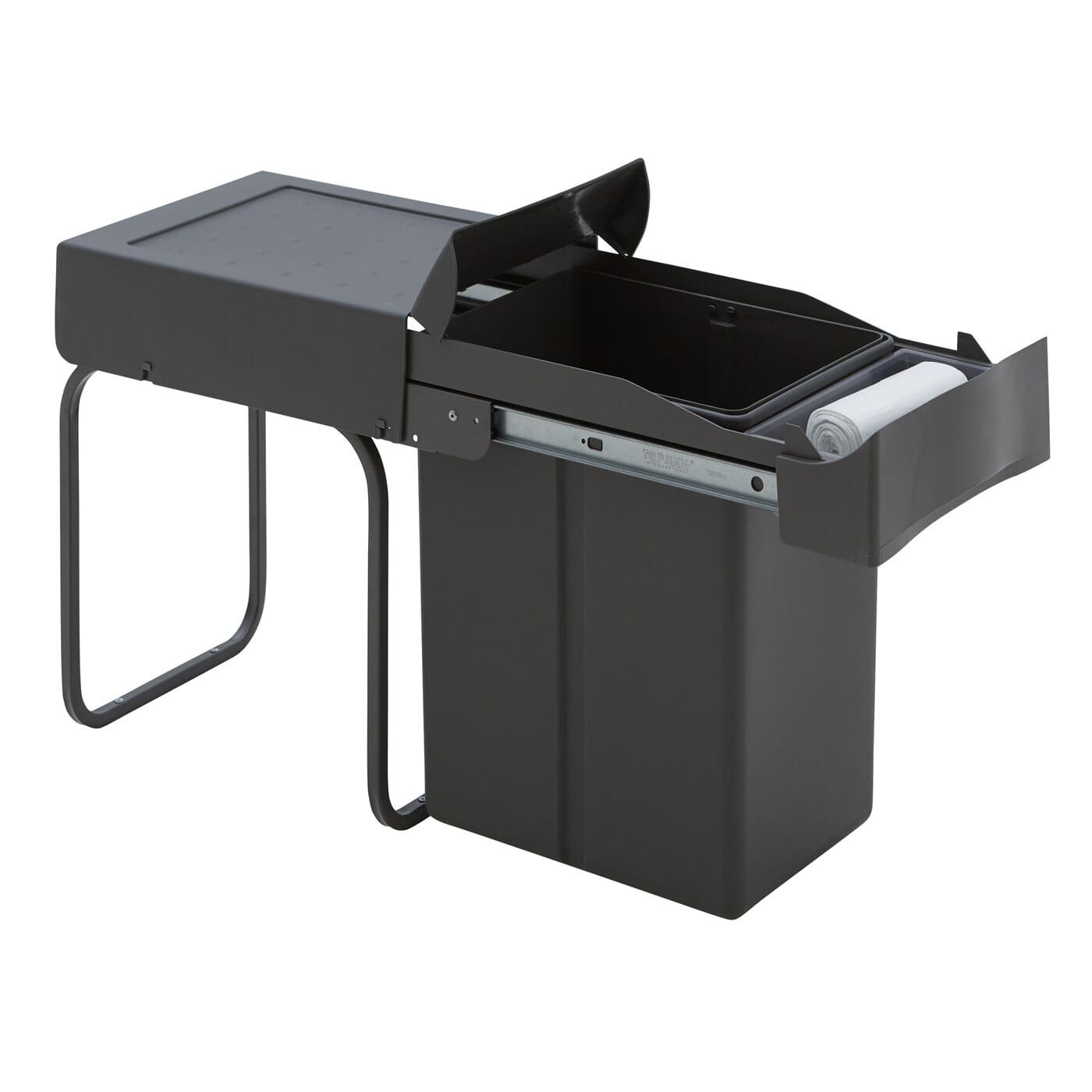 Cos de gunoi incorporabil Built-in Bin 21 l, WESCO Germany - 755226-72, negru
