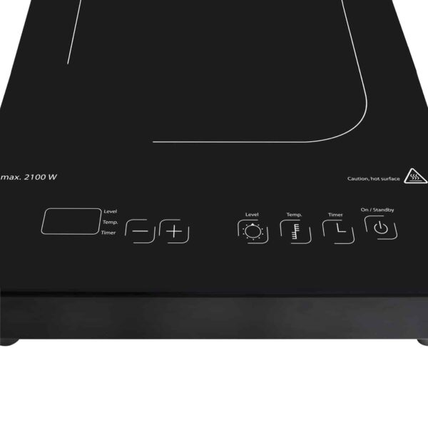Plita electrica cu inductie incorporabila, Caso Germany, ProAdvanced E1, 1 zona, 29 cm, negru
