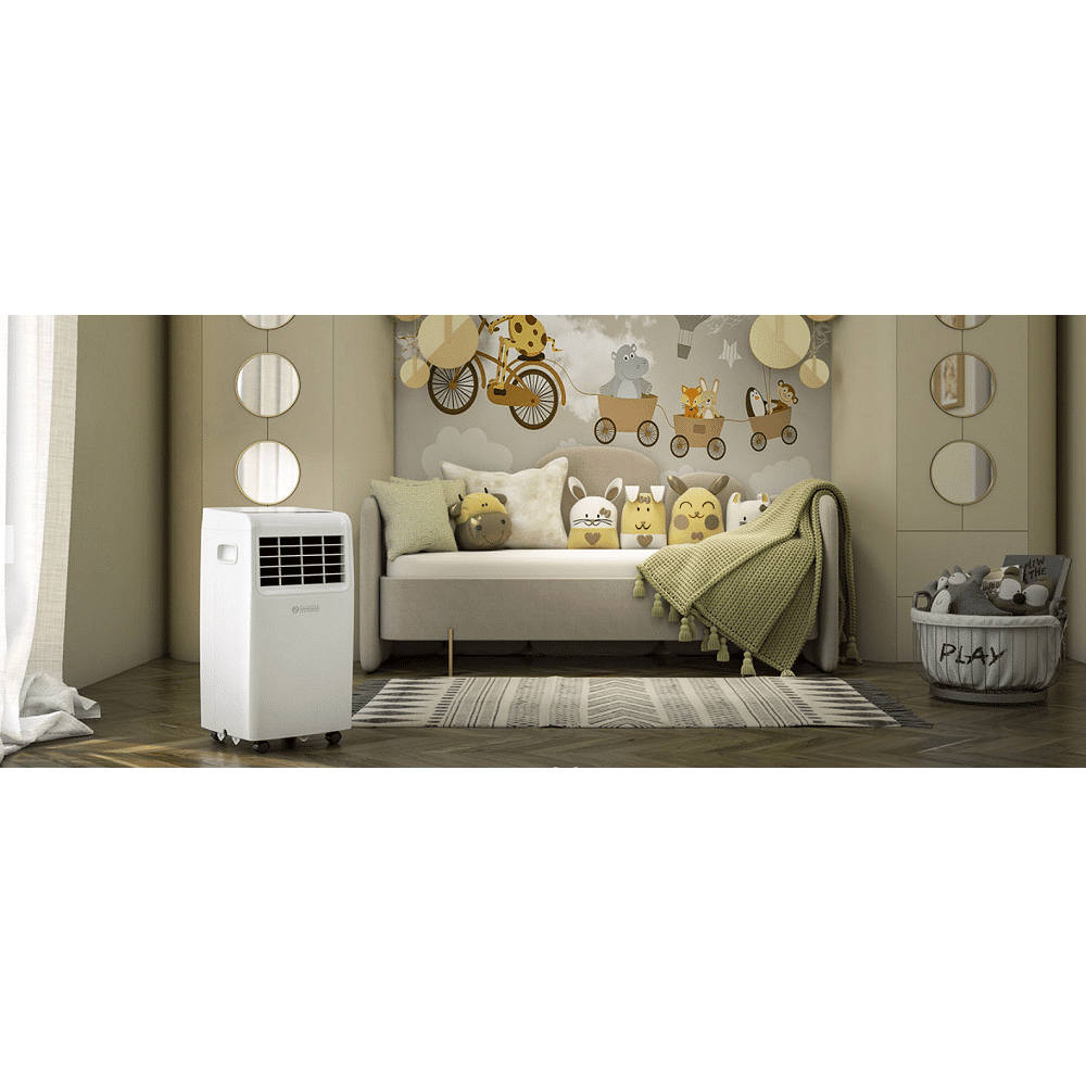 Aparat de aer conditionat portabil, Olimpia Splendid, Dolceclima Compact 8 MWB, 8000 BTU, alb