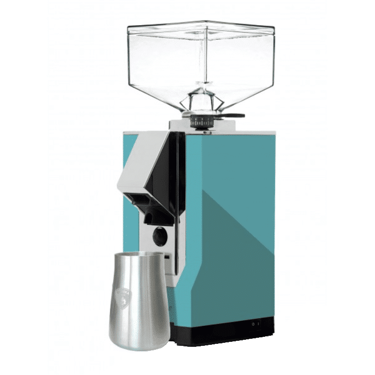 Rasnita profesionala de cafea, Eureka, Mignon, Filtro Silent, 300 g, turcoaz