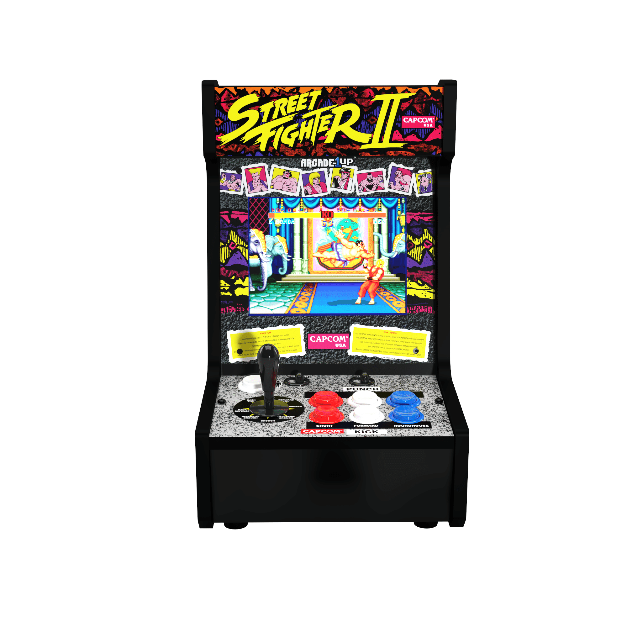 Consola jocuri Street Fighter II Countercade, ARCADE1UP - STF-C-20360