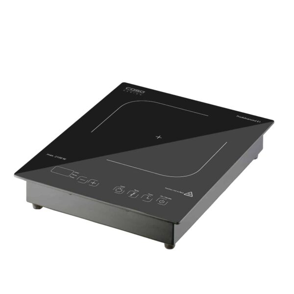 Plita electrica cu inductie incorporabila, Caso Germany, ProAdvanced E1, 1 zona, 29 cm, negru