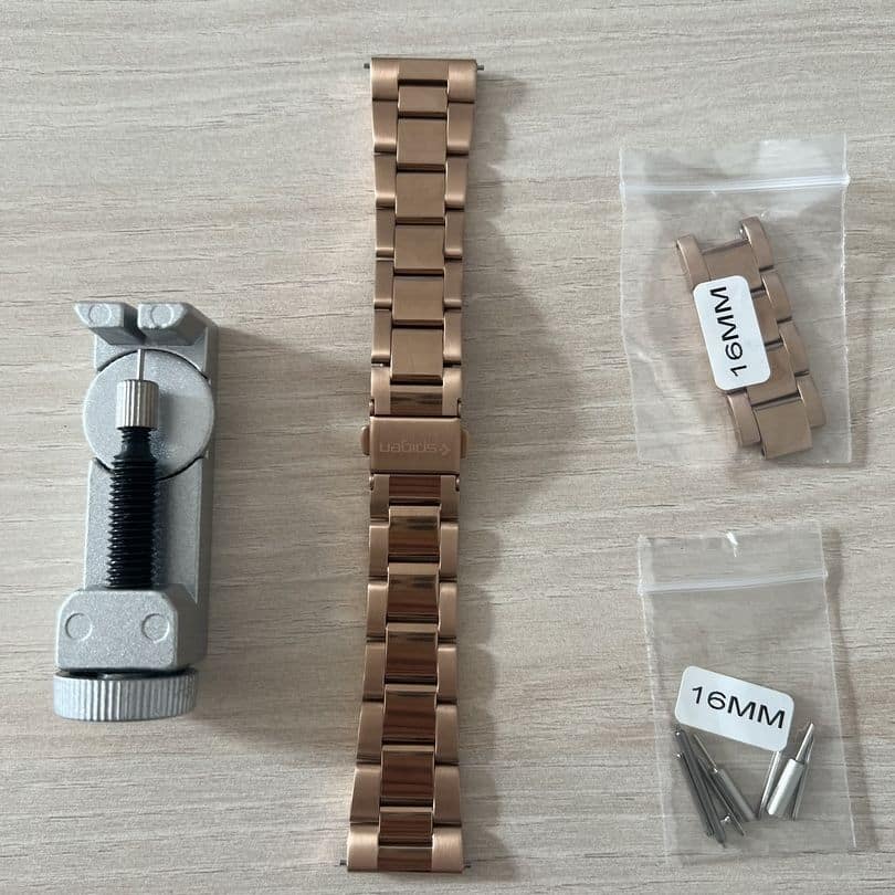 Curea ceas Galaxy Modern Fit, Spigen - 600WB24982, rose gold