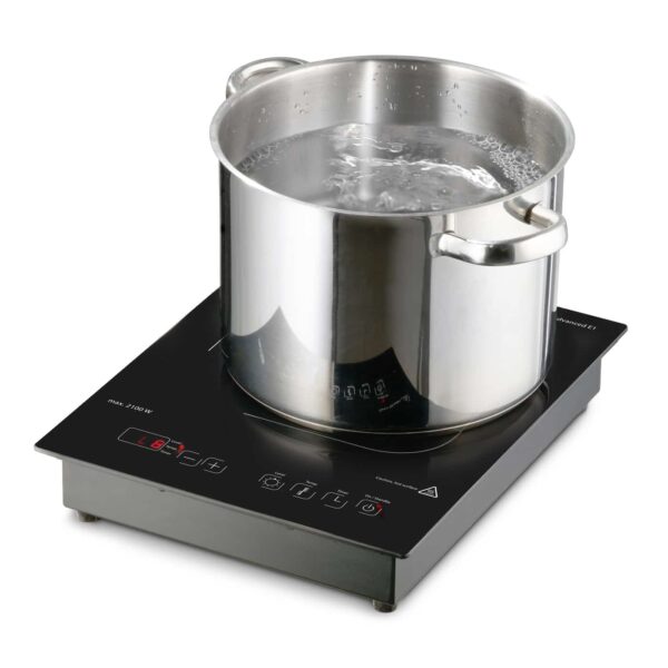 Plita electrica cu inductie incorporabila, Caso Germany, ProAdvanced E1, 1 zona, 29 cm, negru