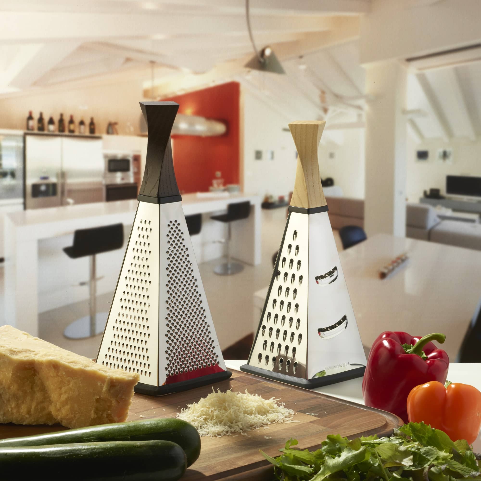 Razatoare manuala multifunctionala, Legnoart, Twist, 4 fete, frasin deschis