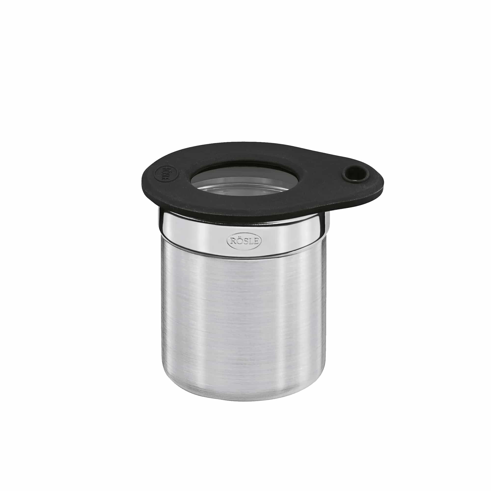 Recipient depozitare cu capac, 100 ml, Rosle - 16551, inox