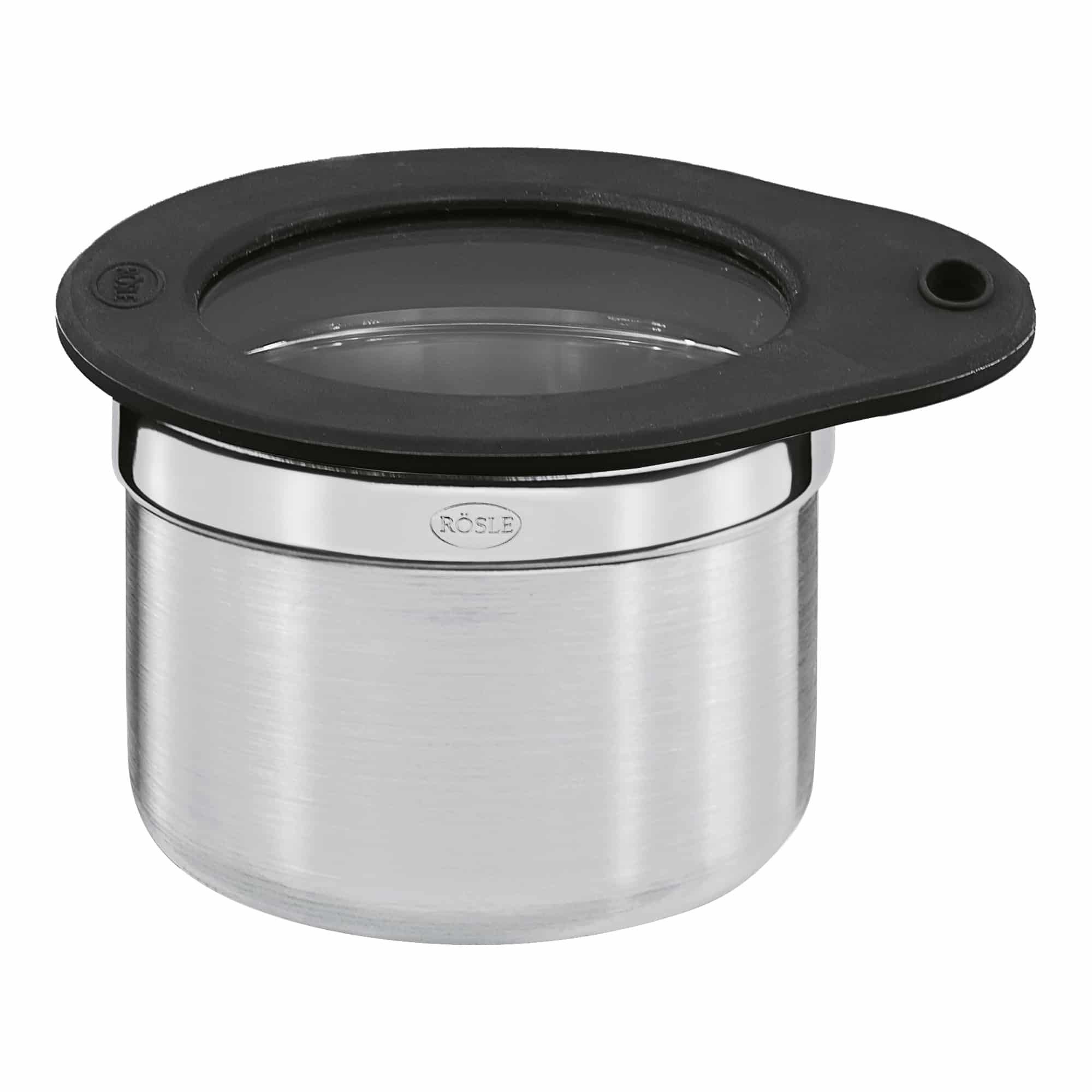 Recipient depozitare cu capac, 300 ml, Rosle - 16553, inox