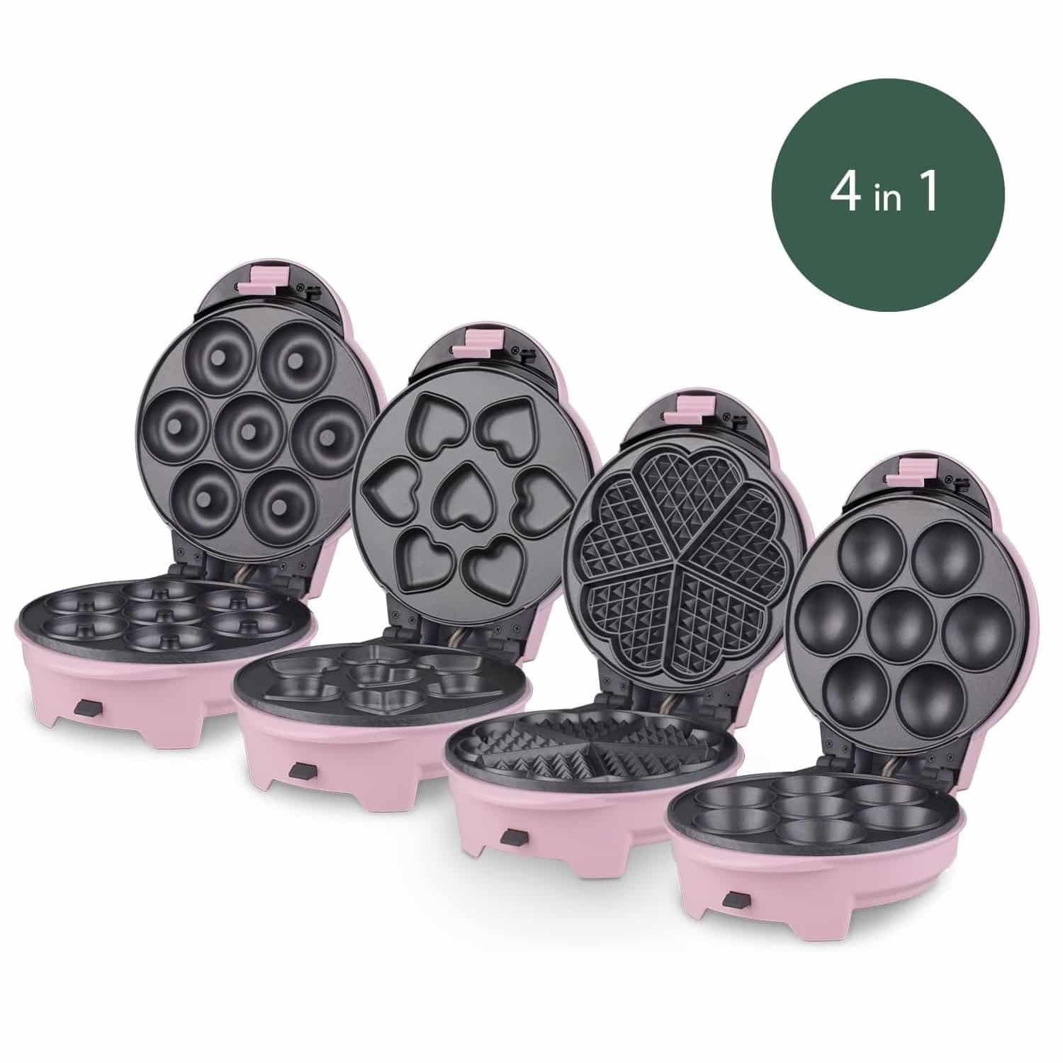 Aparat de preparat desert 4in1, Weasy, KID400, roz