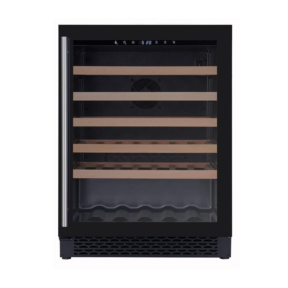 Racitor de vinuri, 46 sticle, CombiSteel, 7525.0005, negru