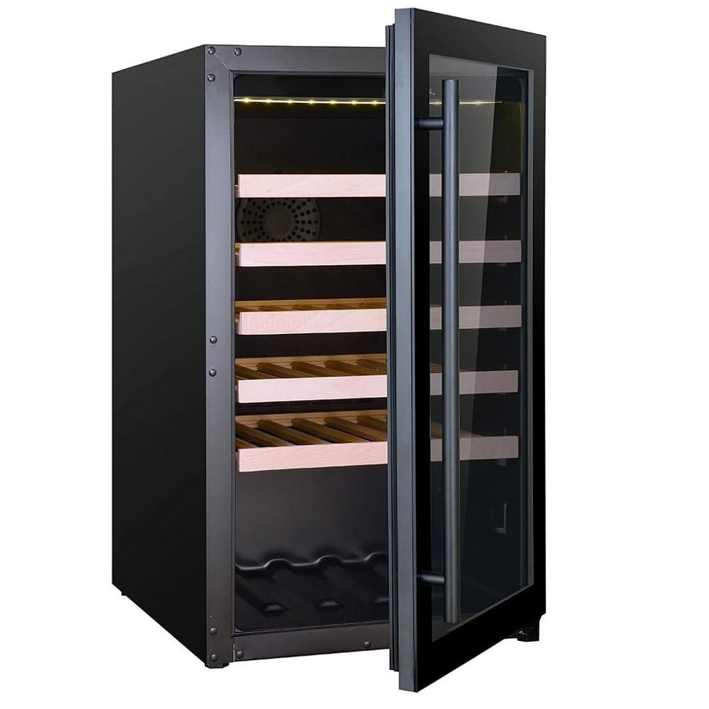 Racitor de vinuri, 49 sticle, CombiSteel, 7525.0025, negru