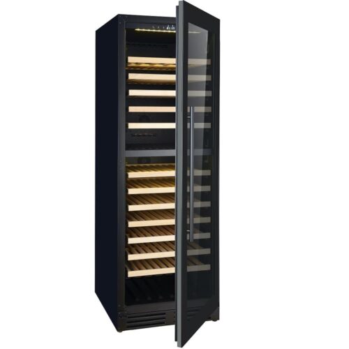 Racitor de vinuri Dual Zone, 154 sticle, CombiSteel, 7525.0035, negru