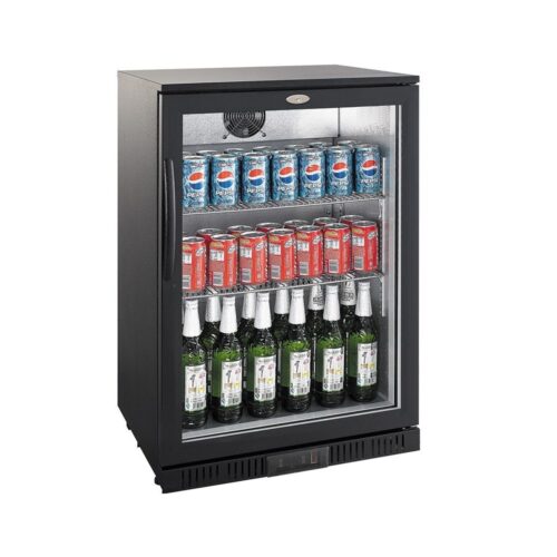 Vitrina frigorifica, CombiSteel, Backbar Cooler, 138 litri, negru