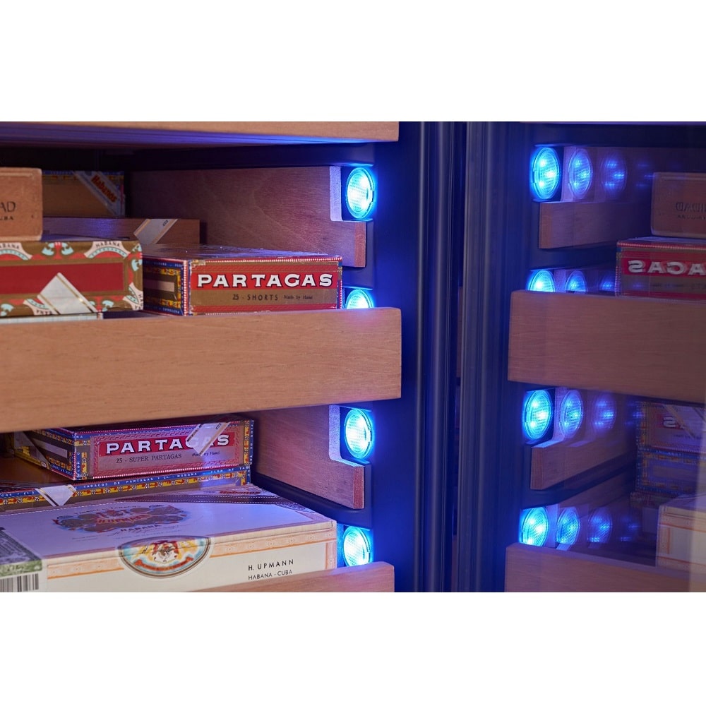 Humidor pentru trabucuri, Swisscave - CLB-460, negru