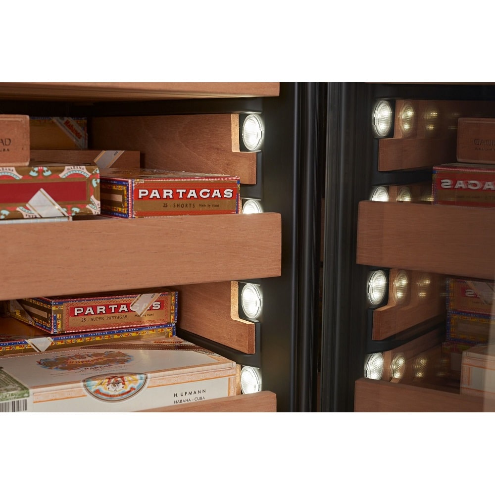 Humidor pentru trabucuri, Swisscave - CLB-460, negru