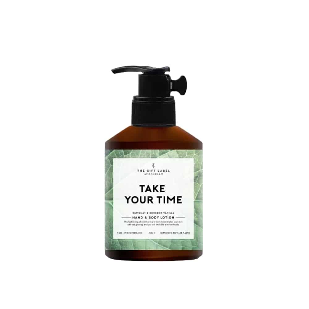 Lotiune de corp si maini Take Your Time, The Gift Label - 1020106, 200 ml