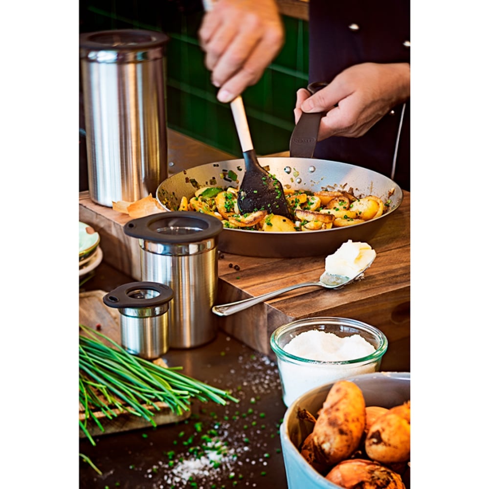 Recipient depozitare cu capac, 300 ml, Rosle - 16553, inox