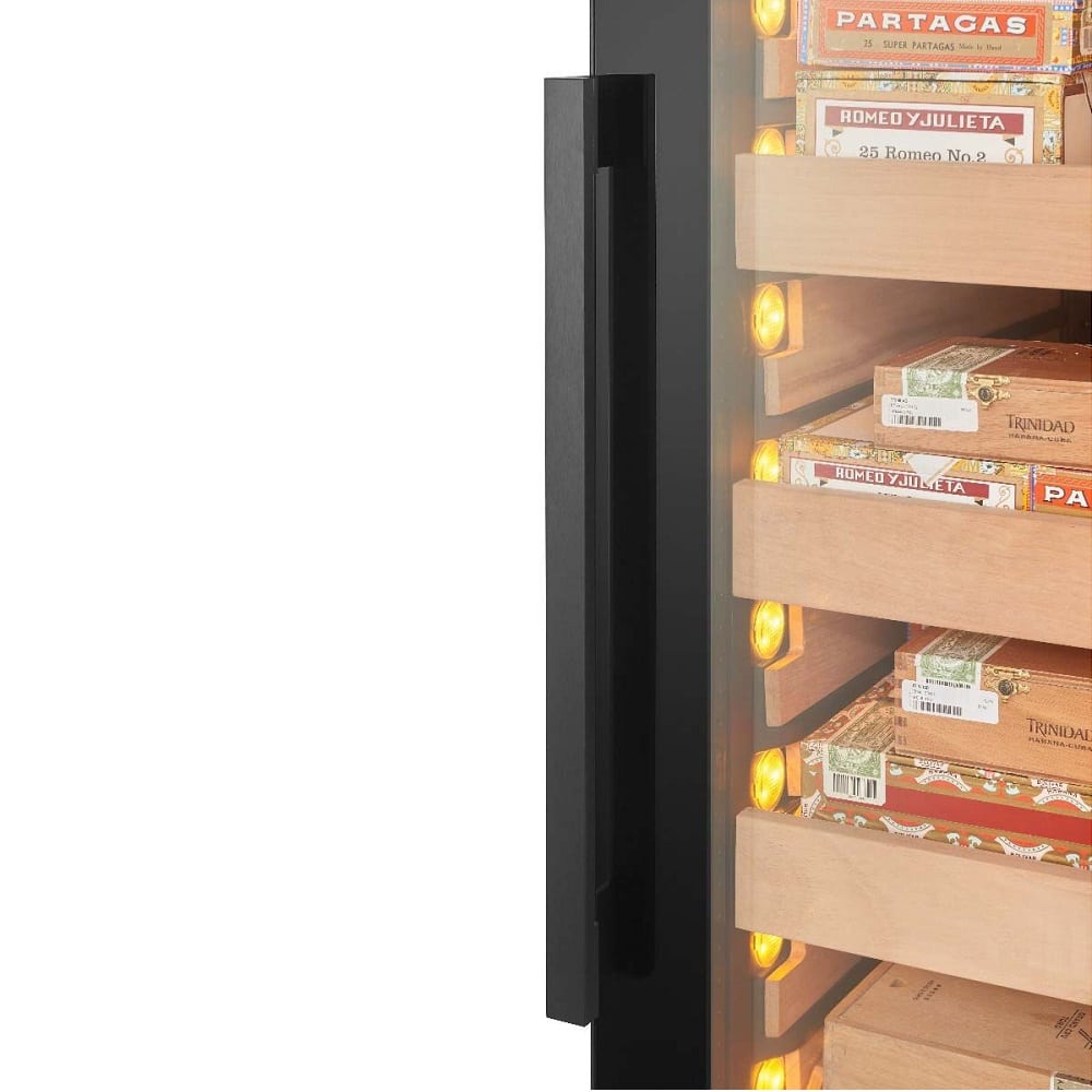 Humidor pentru trabucuri, Swisscave - CLB-460, negru