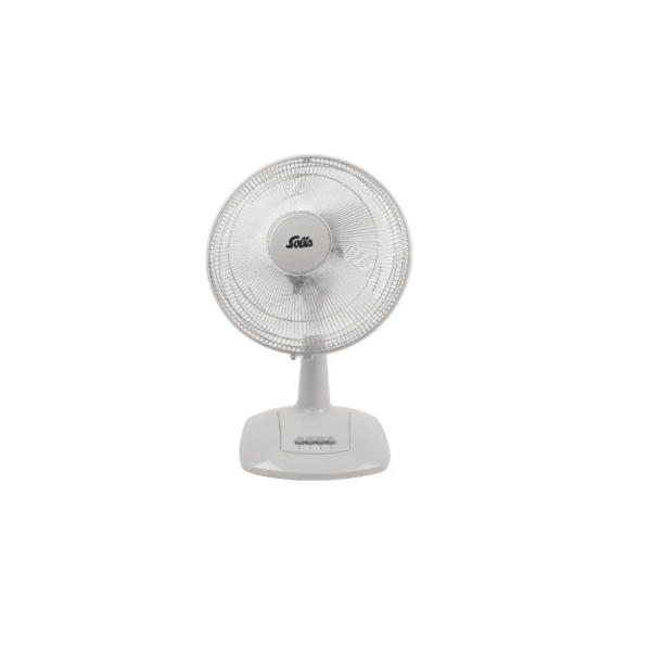 Ventilator camera vertical cu picior, Solis, Desk Fan, alb