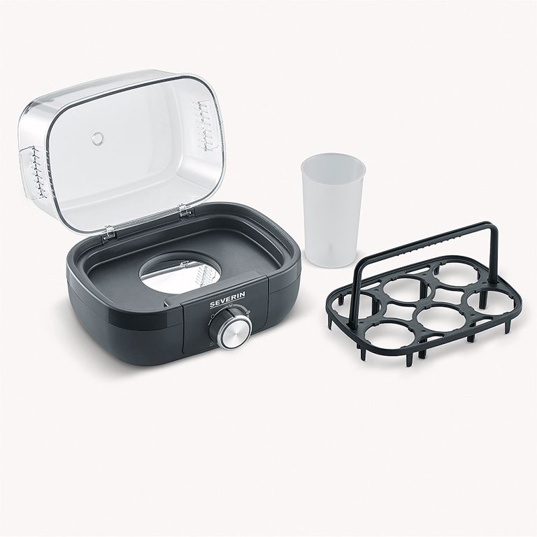 Fierbator 6 oua, Severin, Egg Cooker, 420 W, negru