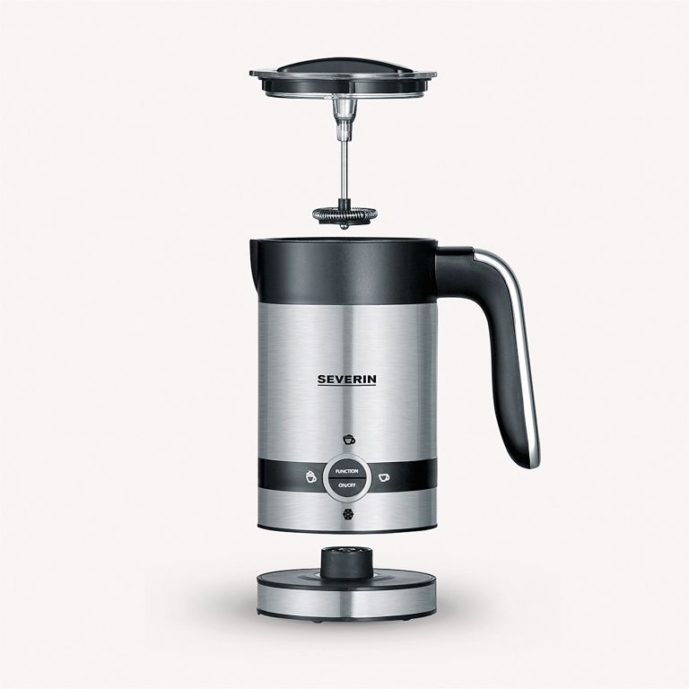 Aparat de spumare lapte, Severin, Milk Frother, 200 ml, inox