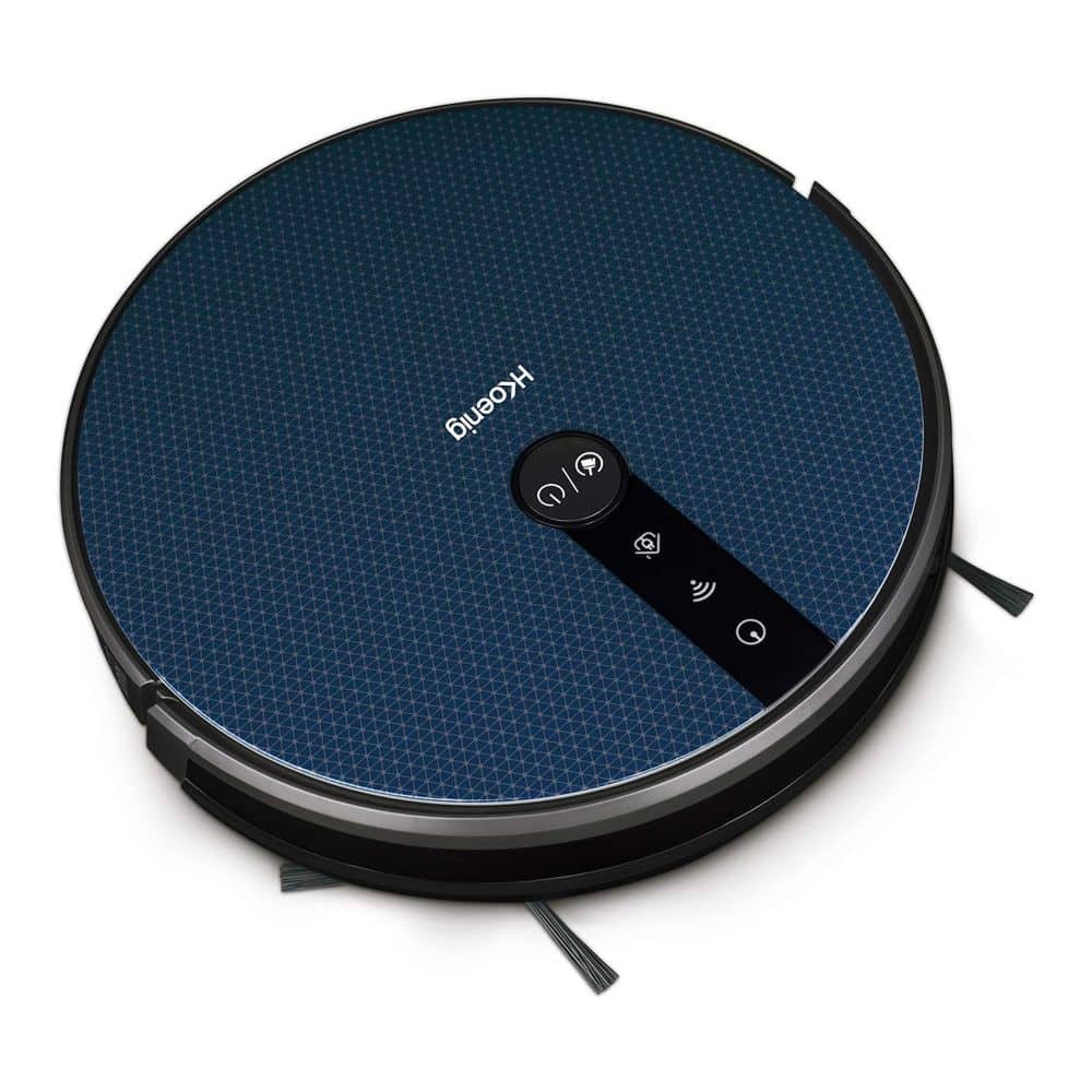 Robot de aspirat cu mop, H.Koenig, SWRC120, 2500 mAh, albastru