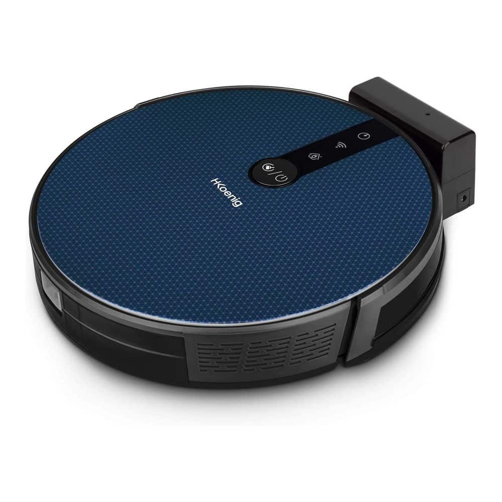 Robot de aspirat cu mop, H.Koenig, SWRC120, 2500 mAh, albastru