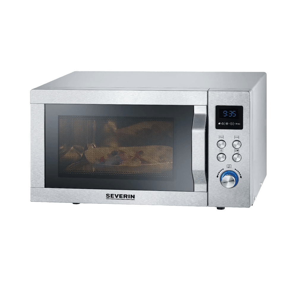 Cuptor cu microunde 3in1, 25 litri, Severin, S7774, inox