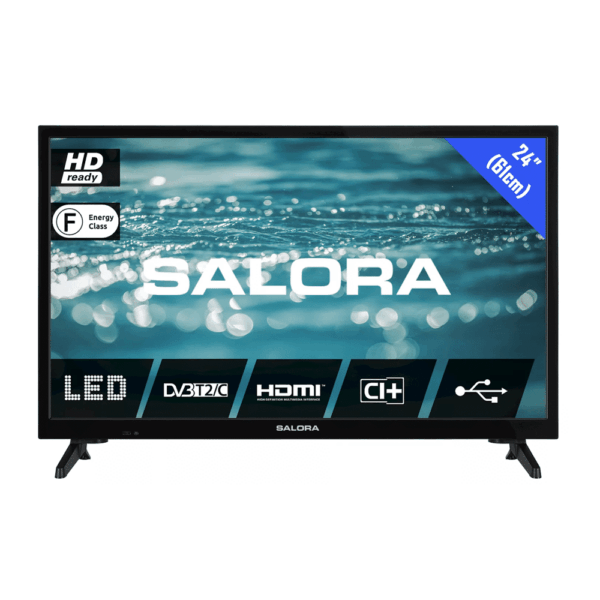Televizor LED HD 24 inch, SALORA - 24HL110, negru