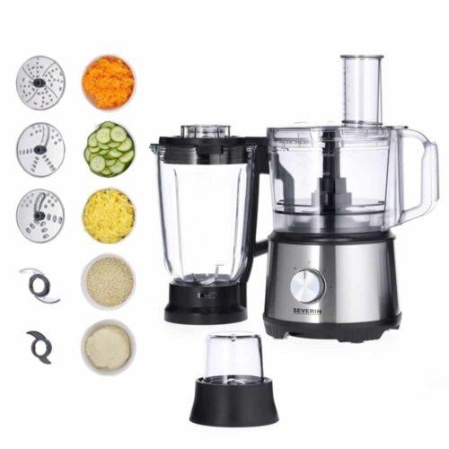 Robot de bucatarie, Severin, S3892, 1.5 litri, 1200 W, inox