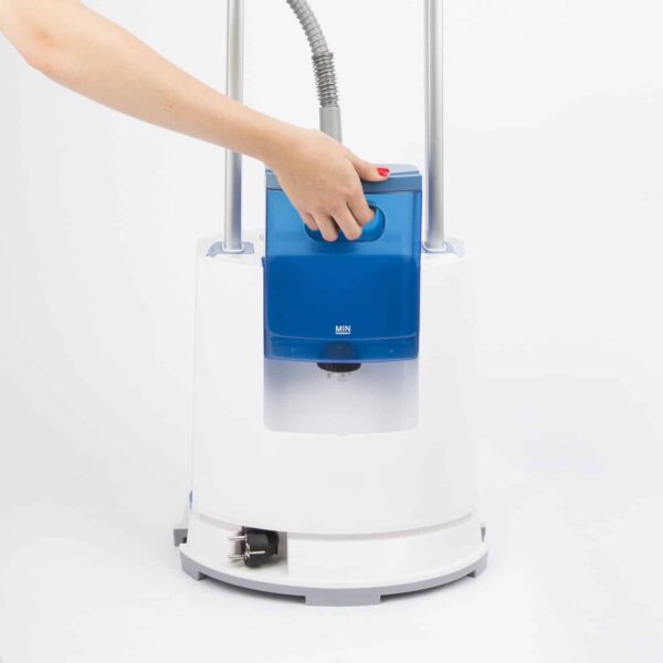 Statie de calcat verticala, H.Koenig, STM45, 2180 W, 1.6 litri, alb