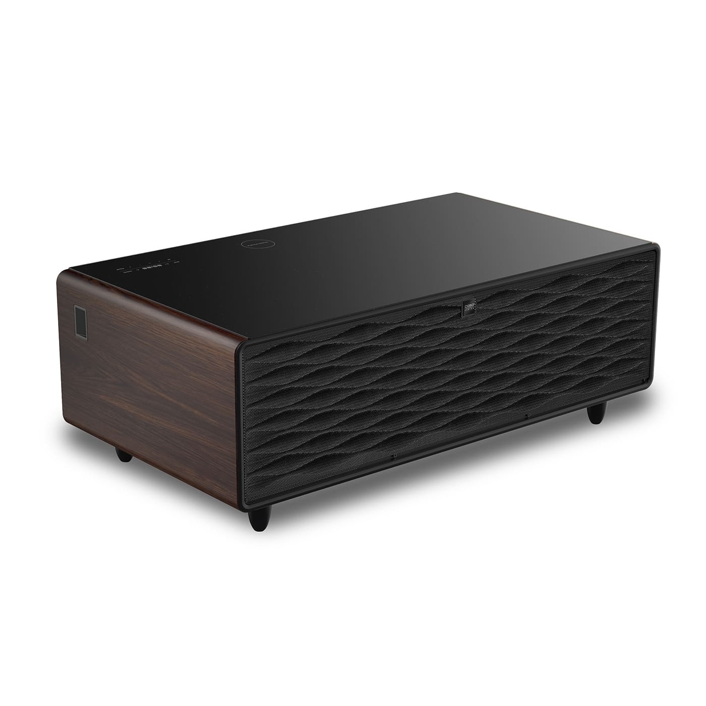 Masa frigorifica cu soundbar 3in1, Caso Germany, Sound & Cool, wenge