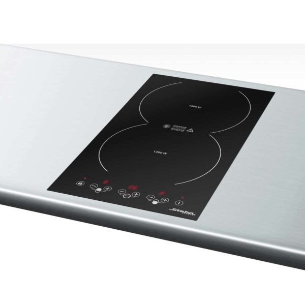 Plita electrica cu inductie incorporabila, Steba Germany, IK200, 2 zone, 27 cm, negru
