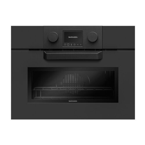 Cuptor electric incorporabil cu convectie si aburi, Barazza, colectie Icon Exclusive, 40 litri, negru mat