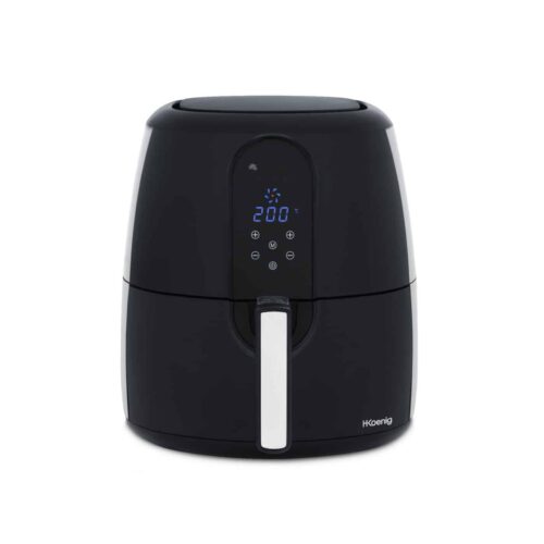 Friteuza cu aer cald Air Fryer, H.Koenig, FRY820, 1800 W, 5.5 litri, negru