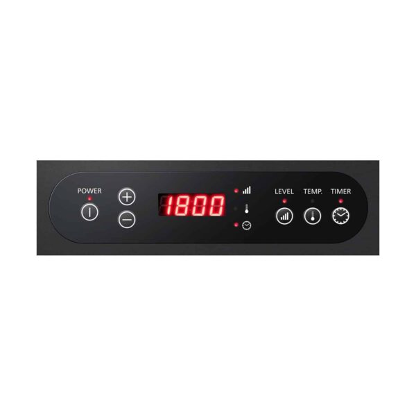 Plita electrica cu inductie incorporabila, Steba Germany, IK100, 2 zone, 67 cm, negru