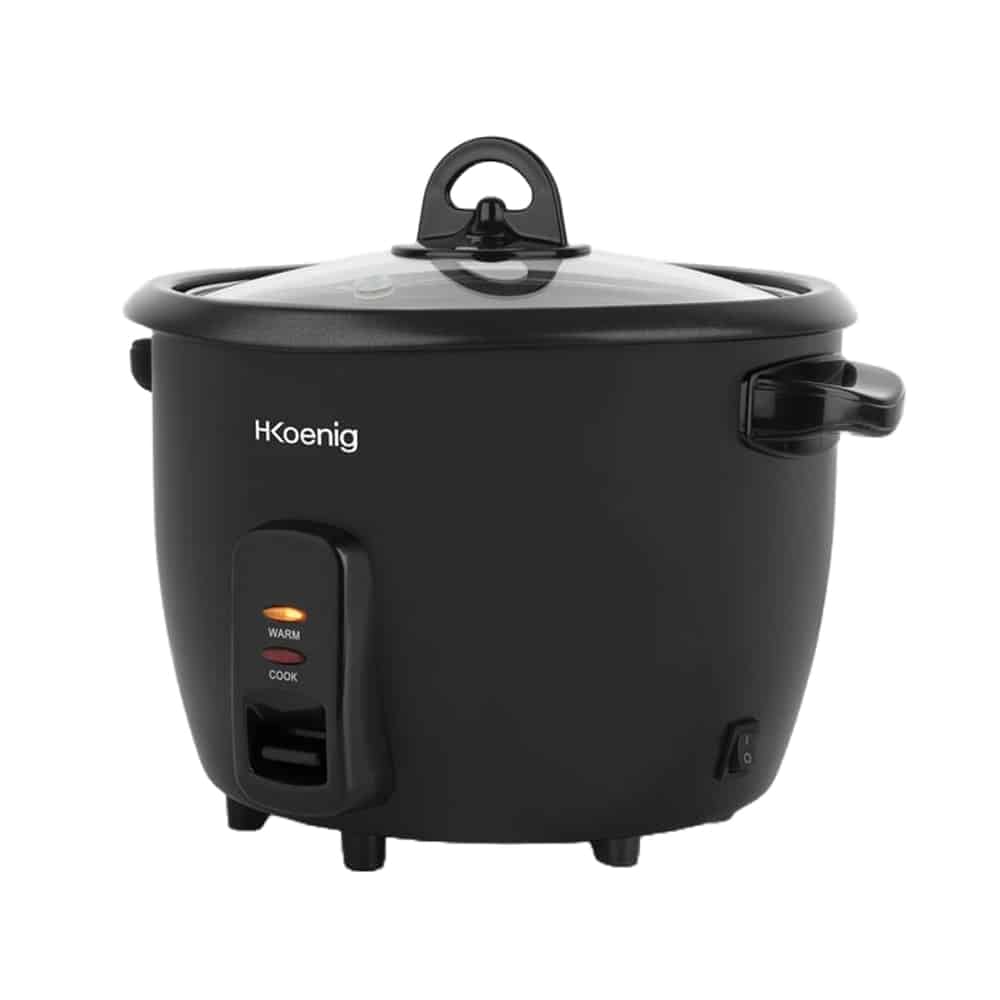 Aparat de gatit orez, H.Koenig – ORYZA4, negru
