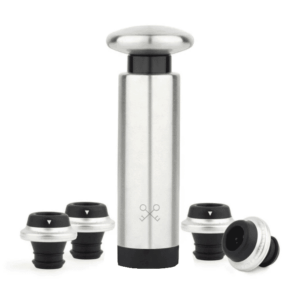 Pompa de vidat manuala, LES PETITS CHAMPS, WOM440, vidare vin, inox