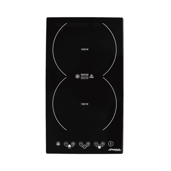 Plita electrica cu inductie incorporabila, Steba Germany, IK200, 2 zone, 27 cm, negru