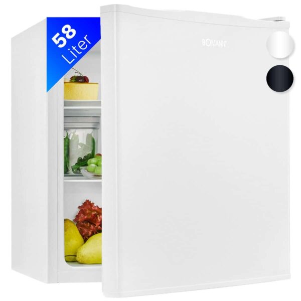 Frigider minibar, Bomann, Cool Box, KB7347W, 58 litri, alb