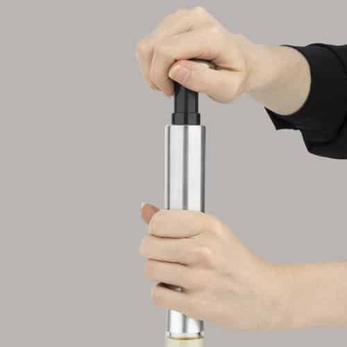 Pompa de vidat manuala, LES PETITS CHAMPS, WOM440, vidare vin, inox