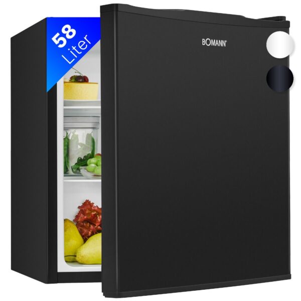 Frigider minibar, Bomann, Cool Box, KB7347N, 58 litri, negru
