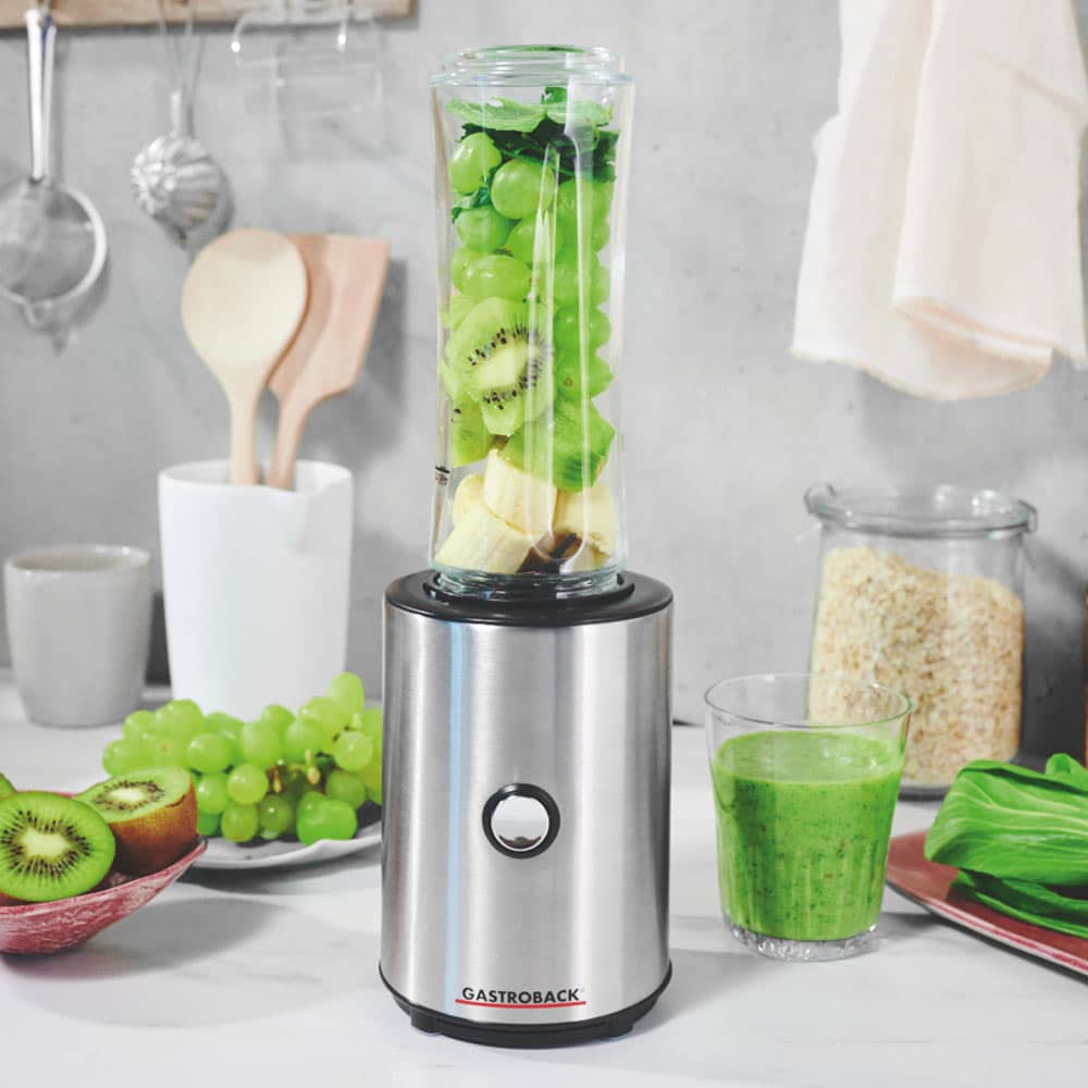 Blender, Gastroback, Mix&Go, 300 W, 0.6 litri, inox