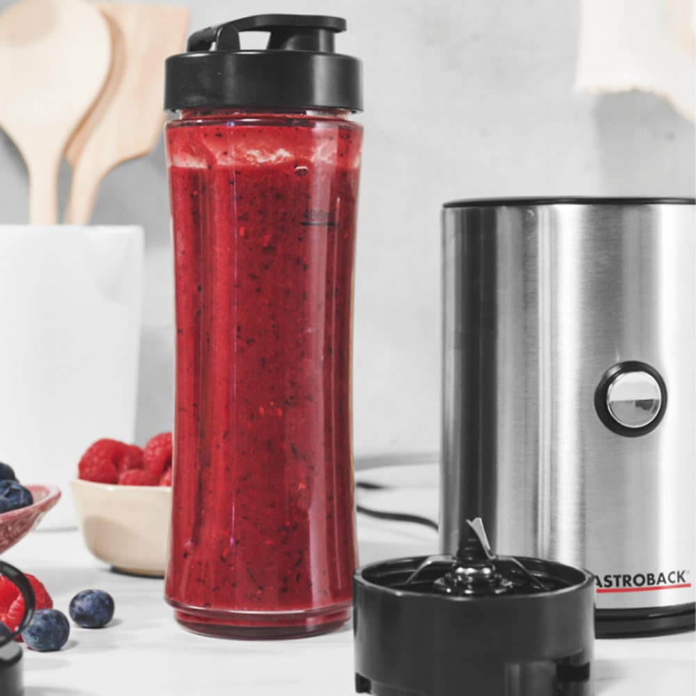 Blender, Gastroback, Mix&Go, 300 W, 0.6 litri, inox