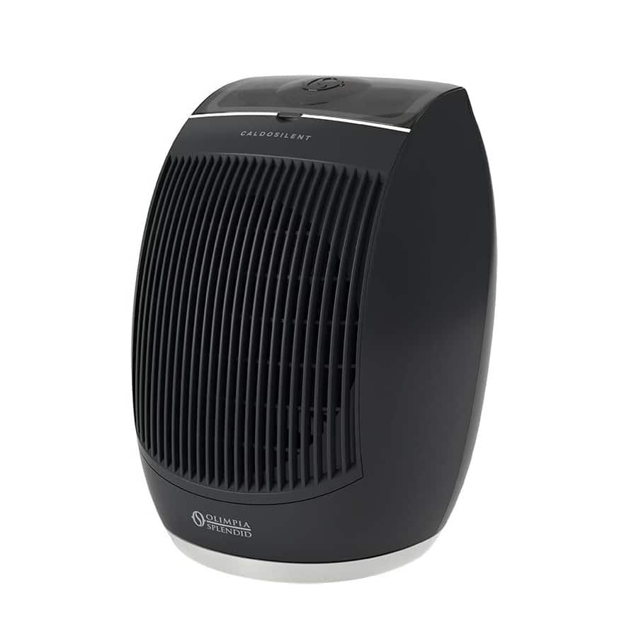 Aeroterma electrica cu termostat, Olimpia Splendid, CaldoSilent, 2400 W, negru