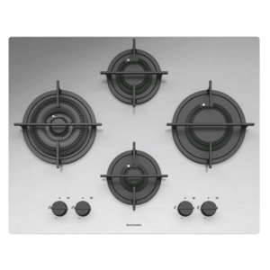 Plita incorporabila pe gaz, Barazza, 1PMD64, 4 arzatoare, 65 cm, inox