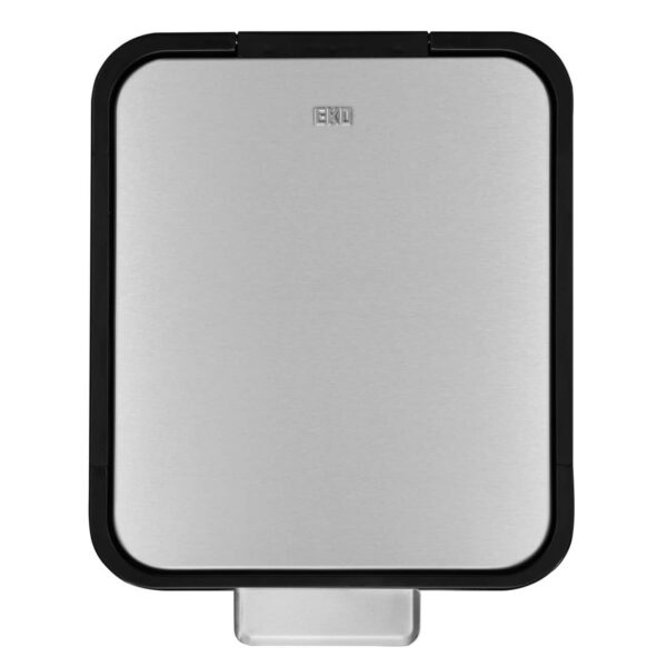 Cos de gunoi cu pedala, EKO, EcoMaid, 30 litri, 1 compartiment, inox