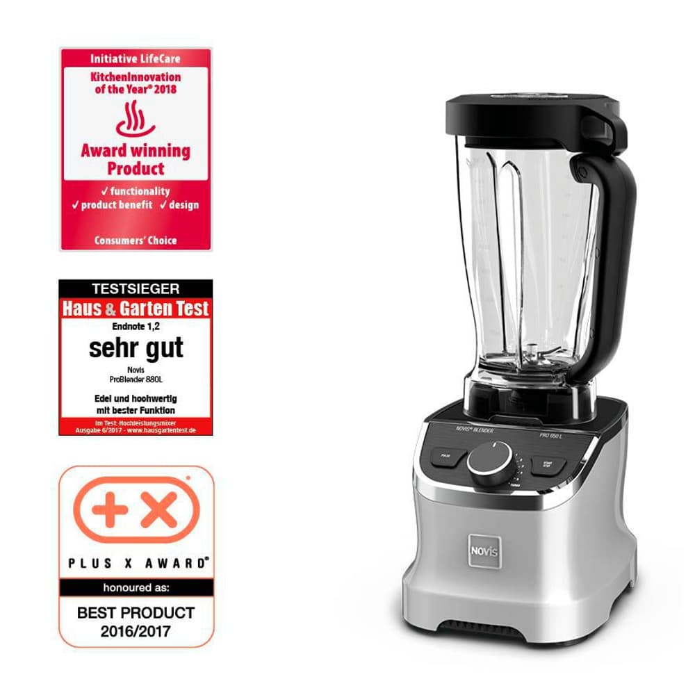 Blender, Novis, ProBlender 650, 1400 W, 1.9 litri, inox